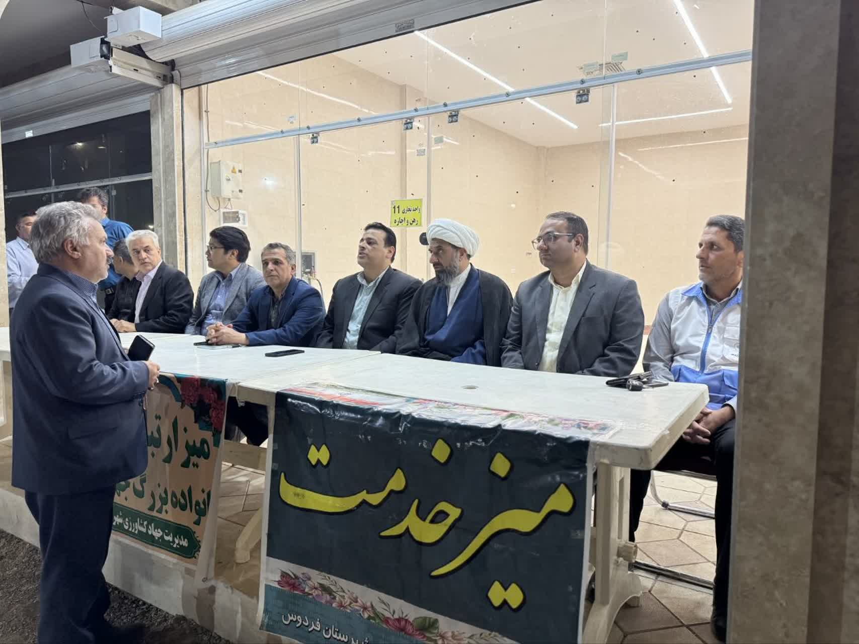 برنامه میز خدمت در دومین روز هفته دولت با حضور