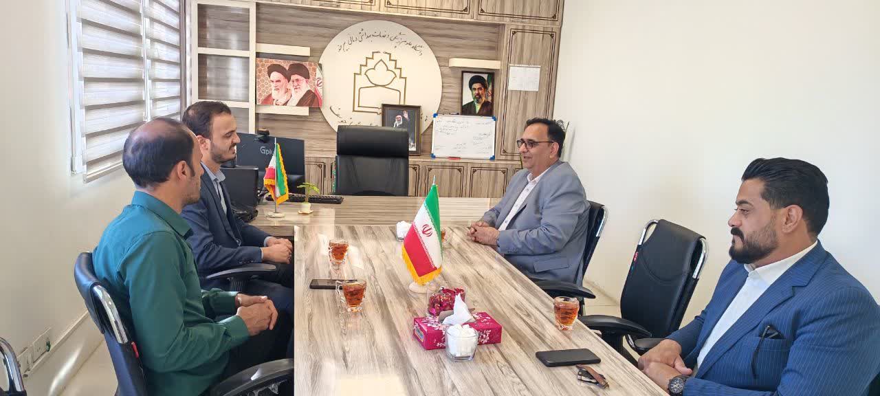 دیدار و هم اندیشی رئیس شبکه بهداشت و درمان بشرویه