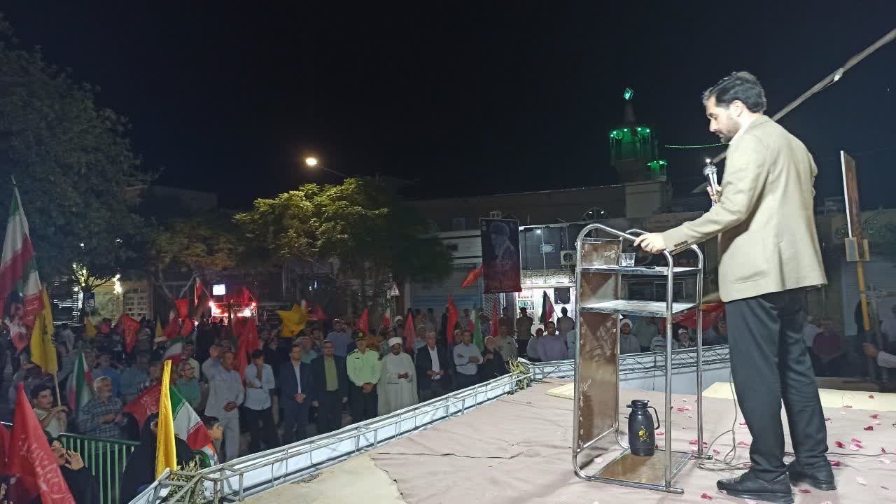 صد و هشتاد و سومین شب میدان داری مردم بشرویه با حضور فرماندار