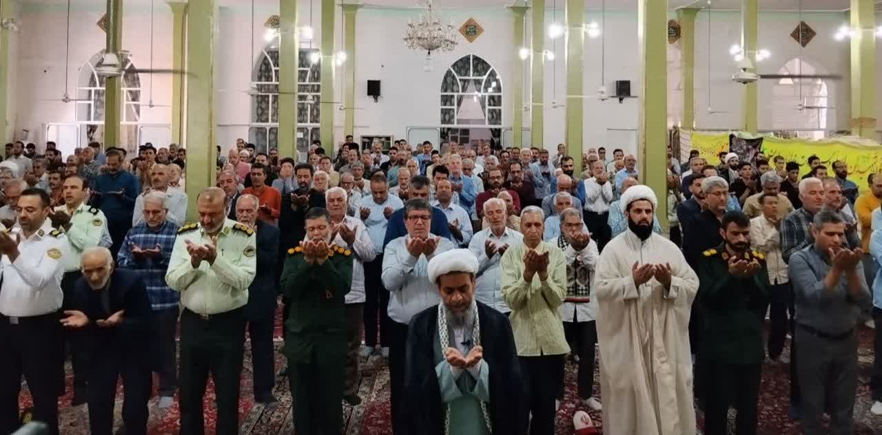 گزارش تصویری نماز عبادی سیاسی جمعه بشرویه با حضور باشکوه امت ولایی