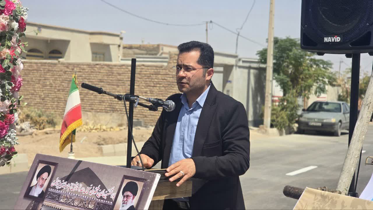 قدردانی فرماندار بشرویه از همراهی نماینده مجلس در پروژه‌های زیرساختی روستایی