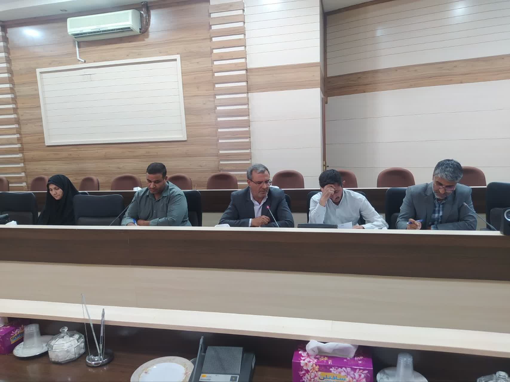 برگزاری جلسه کارگروه تنظیم بازار با حضور معاون فرماندار