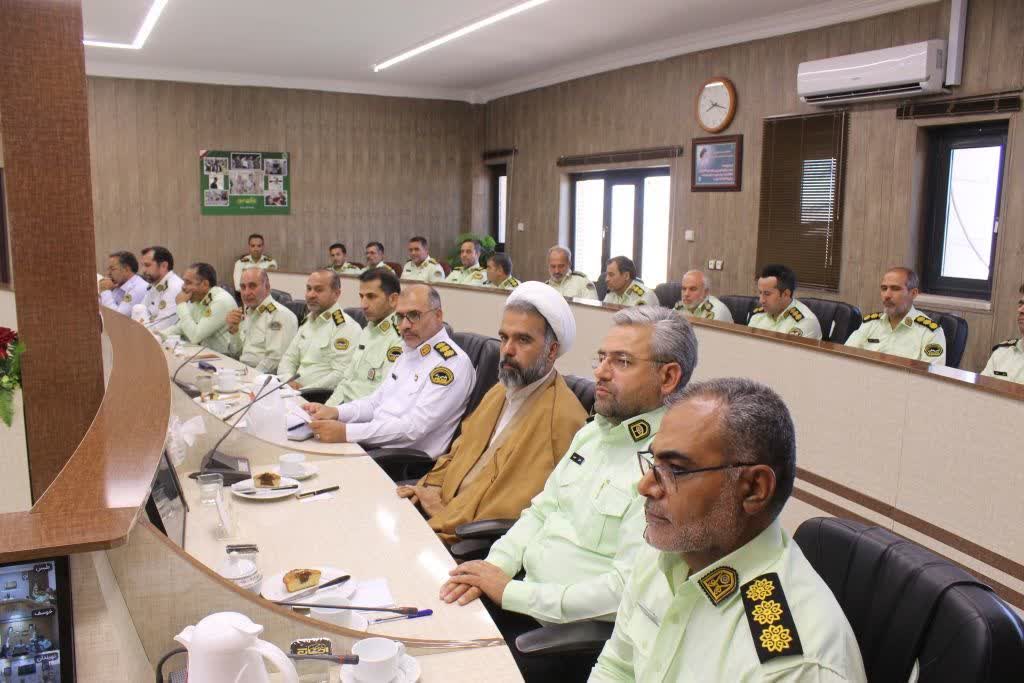 تکریم و معارفه رئیس پلیس پیشگیری و معاون نیروی انسانی فرماندهی انتظامی خراسان جنوبی