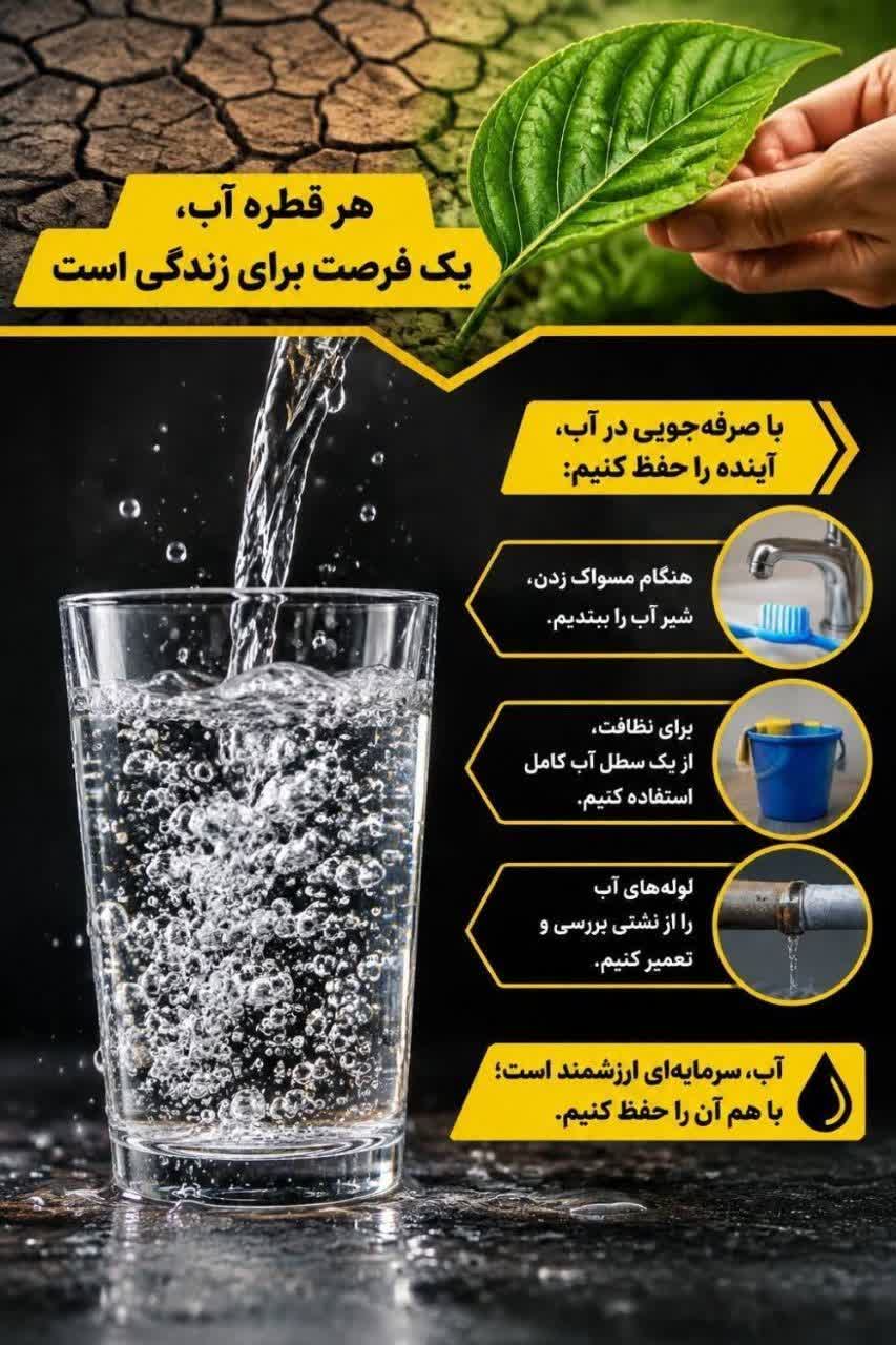 آب یعنی زندگی؛ هدرش ندیم