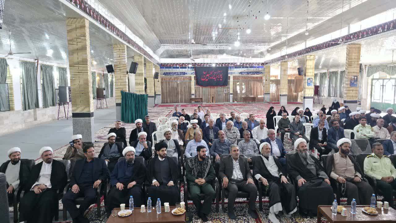 مراسم تکریم و معارفه رئیس اداره تبلیغات اسلامی شهرستان فردوس
