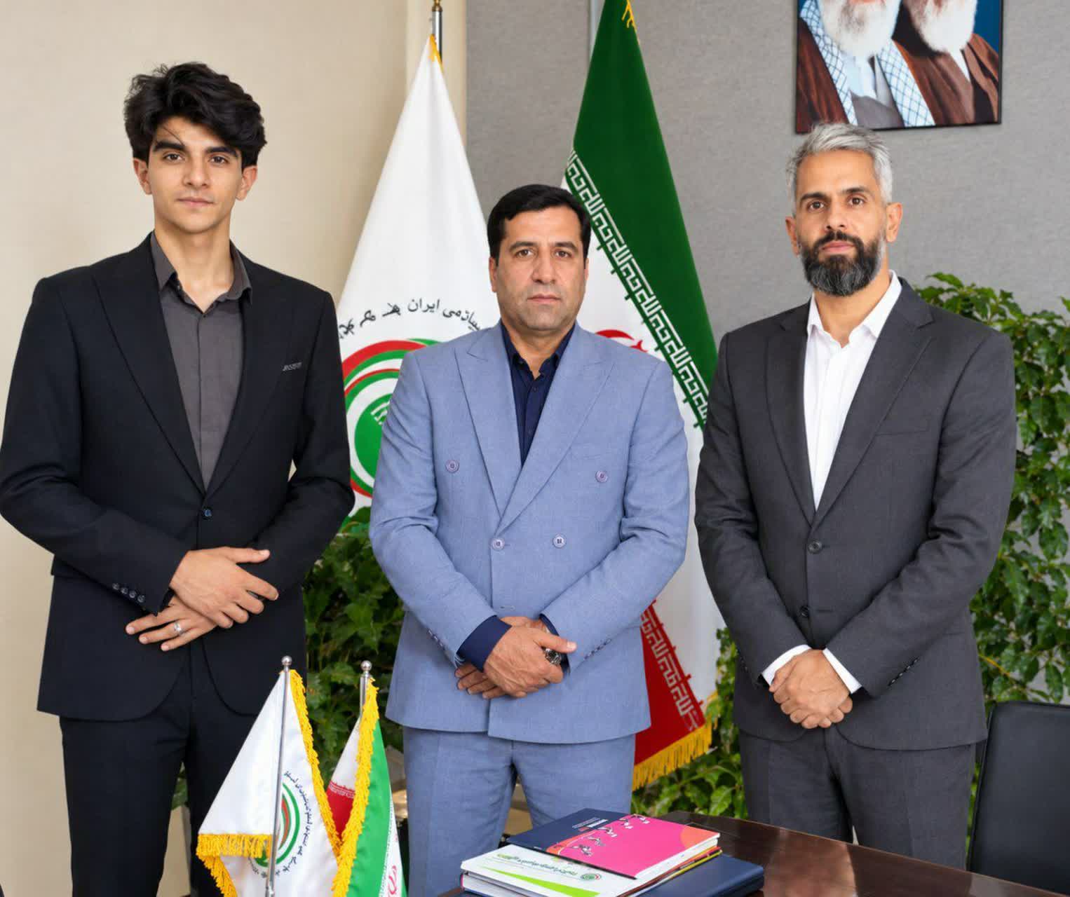 دیدار ملی‌پوشان اسکیت فردوس با رئیس فدراسیون اسکیت
