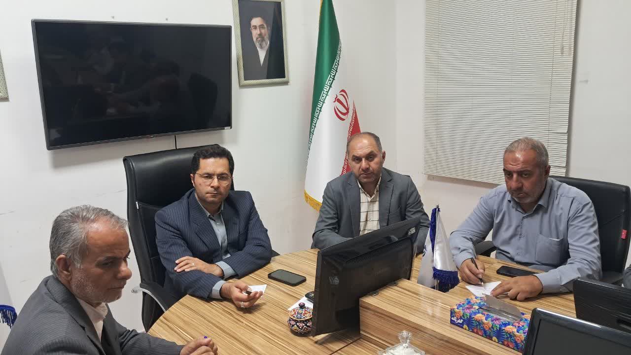 دیدار اعضای شورای بخش ارسک با فرماندار بشرویه