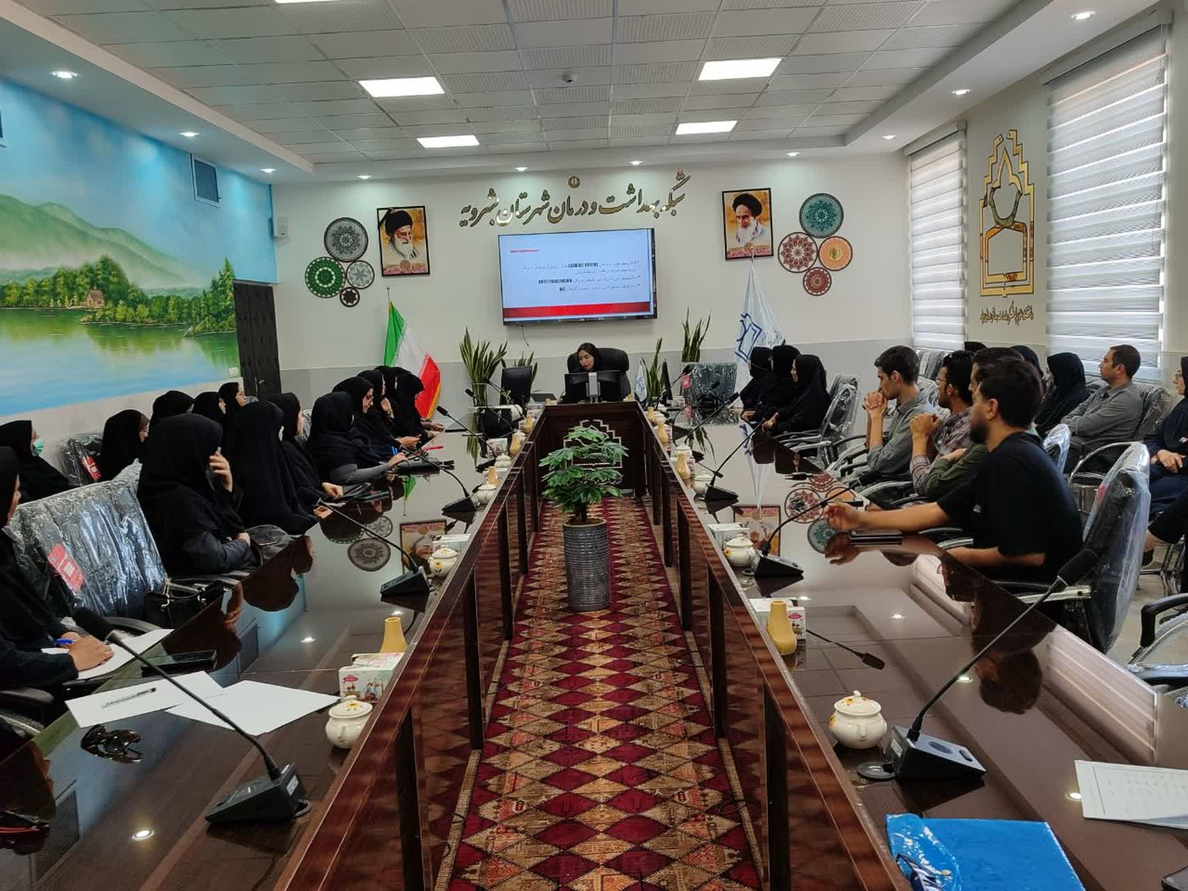 برگزاری کارگاه آموزشی مدیریت شوک و خونریزی مامایی در بشرویه