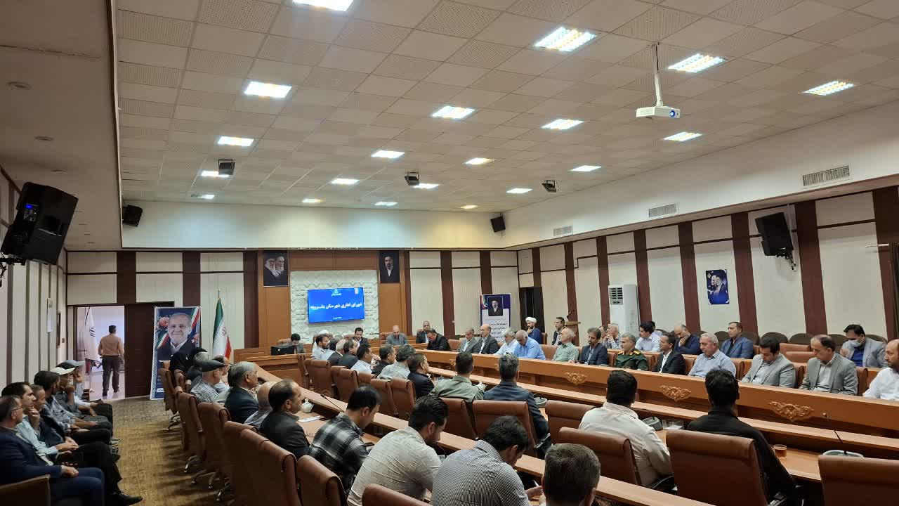 برگزاری جلسه شورای اداری شهرستان بشرویه با حضور مسئولین