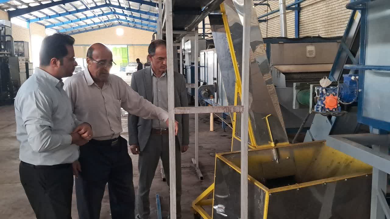 بازدید فرماندار بشرویه از ترمینال‌های ضبط و فرآوری پسته شهرستان
