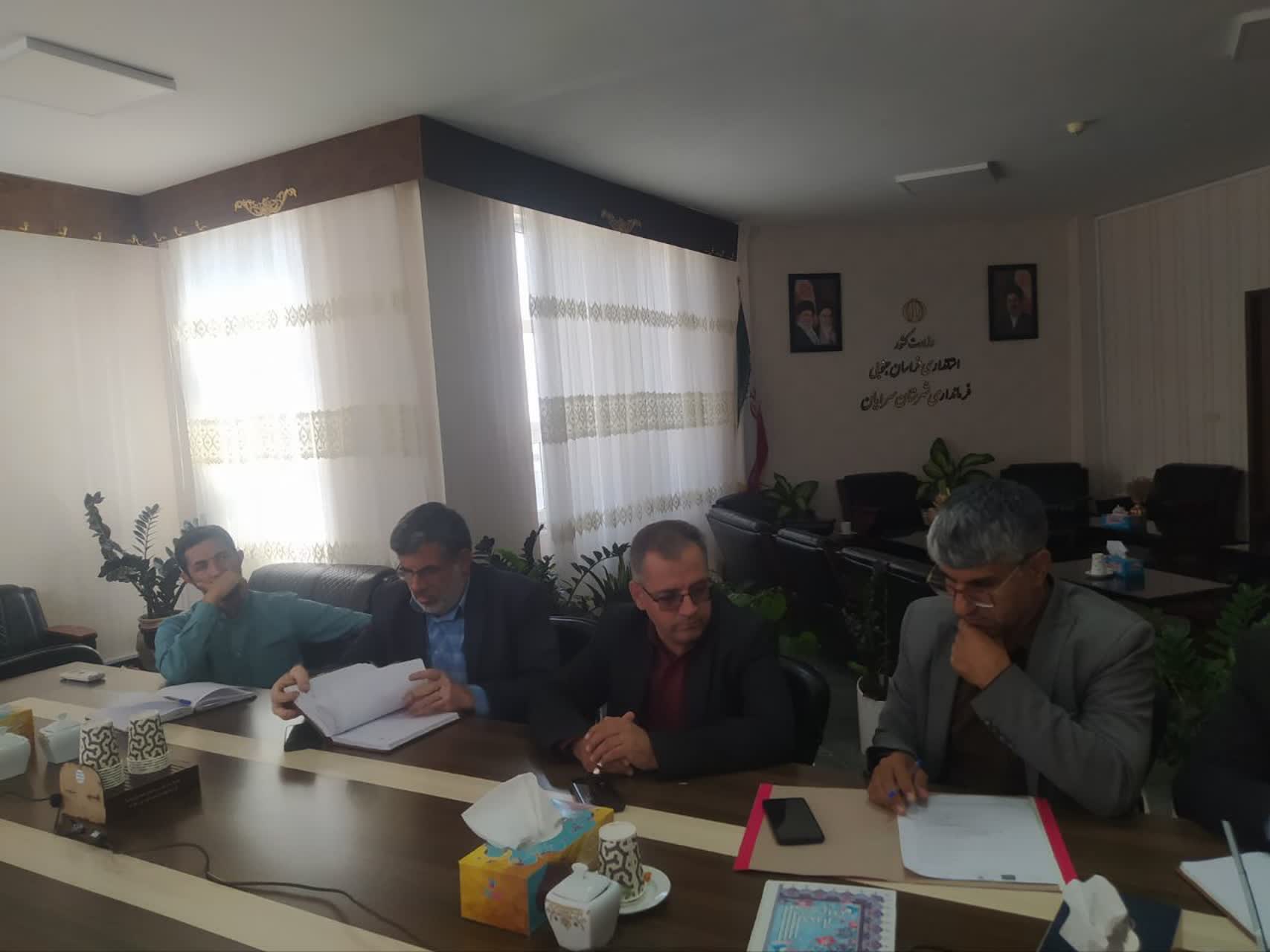 حضور فرماندار سرایان در وبینار استانی کارگروه تنظیم بازار
