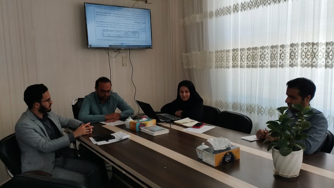  جلسه هیئت تطبیق شهرستان سرایان