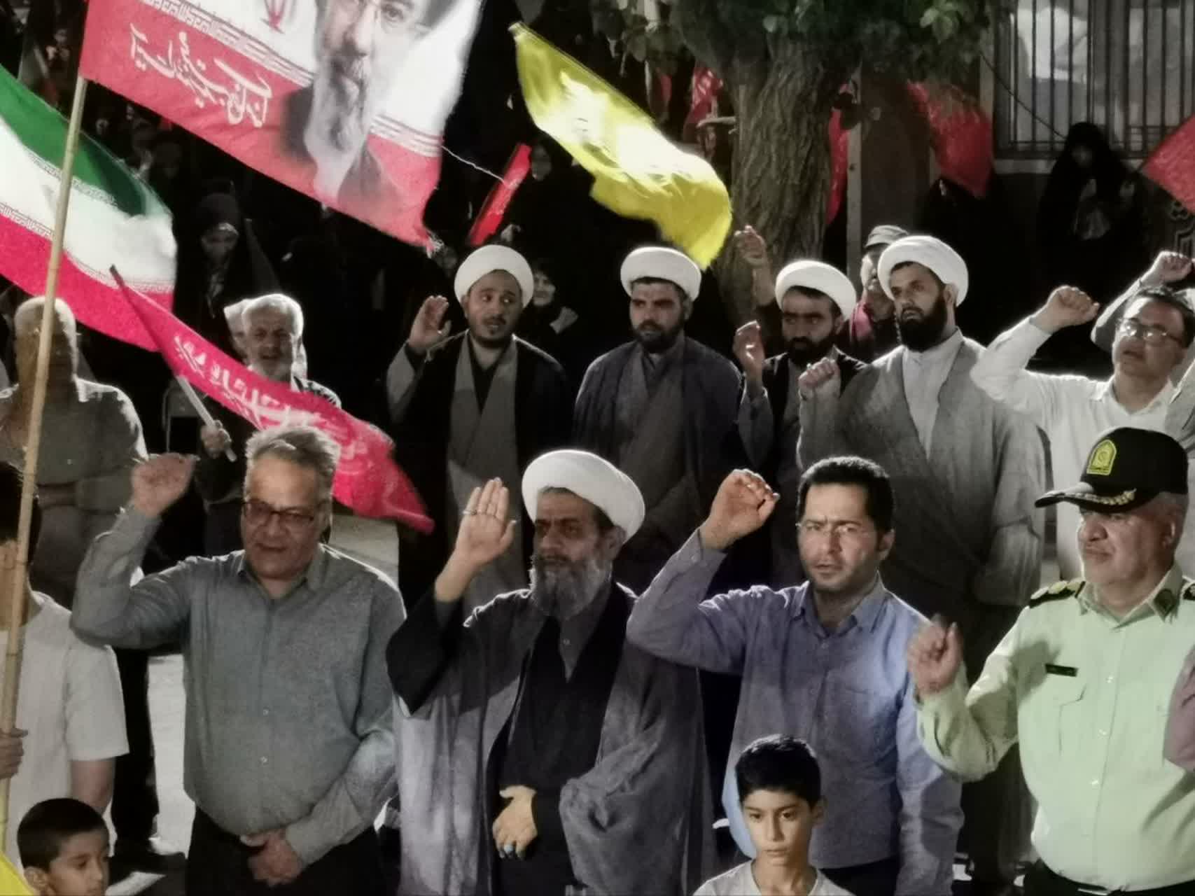 صد و هفتاد و پنجمین شب میدان داری مردم ولایتمدار بشرویه
