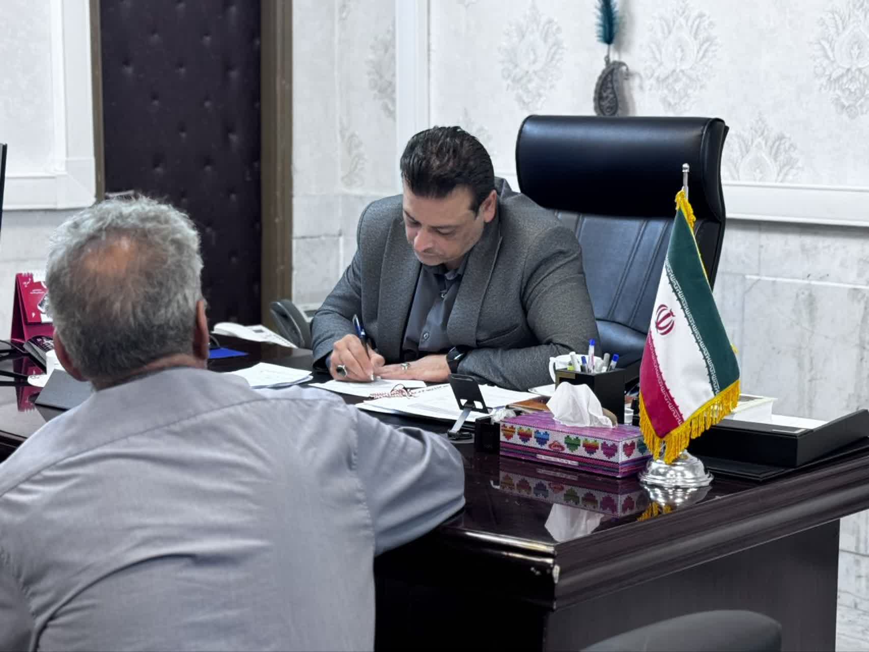 ملاقات مردمی فرماندار فردوس برگزار شد ملاقات