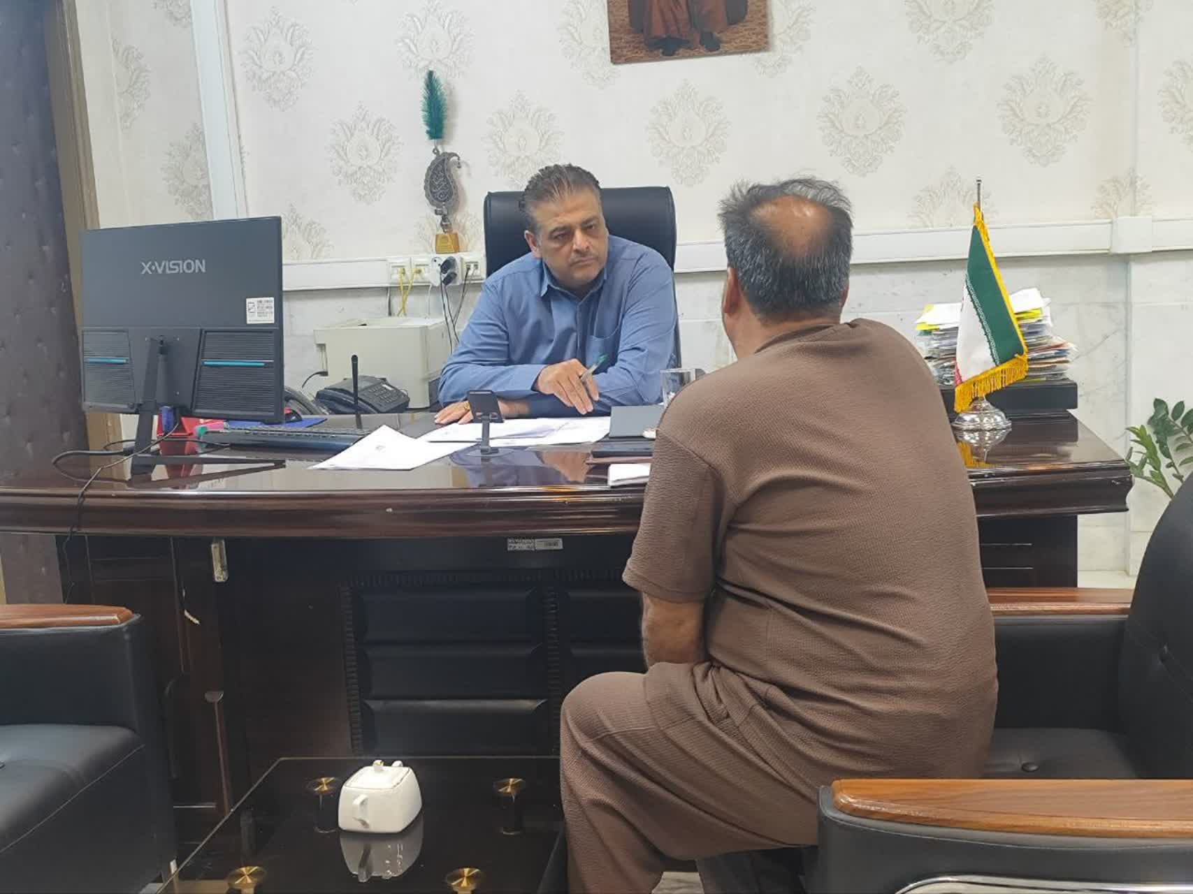برگزاری ملاقات مردمی فرماندار شهرستان فردوس در ...