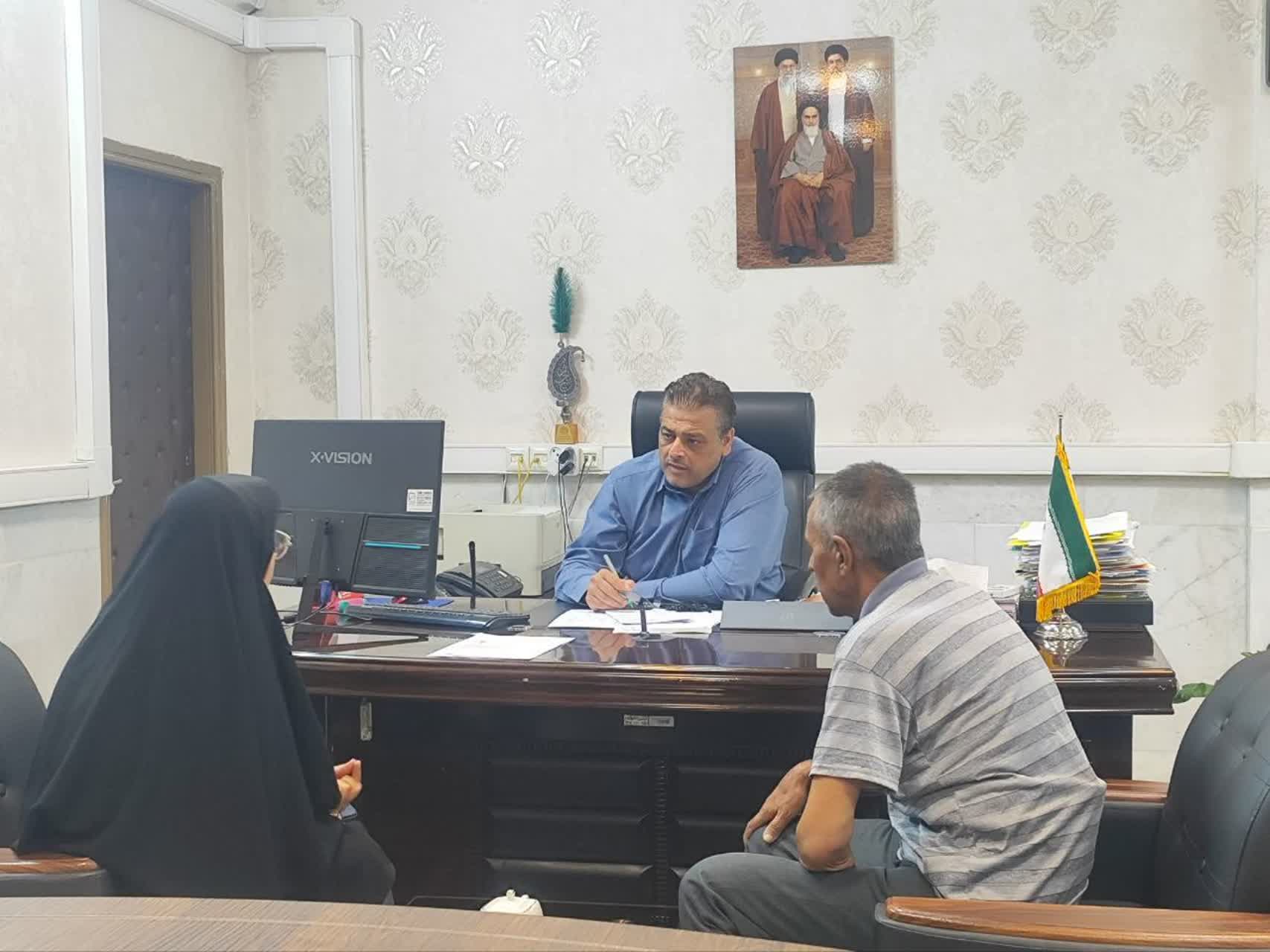 برگزاری ملاقات مردمی فرماندار شهرستان فردوس در ...